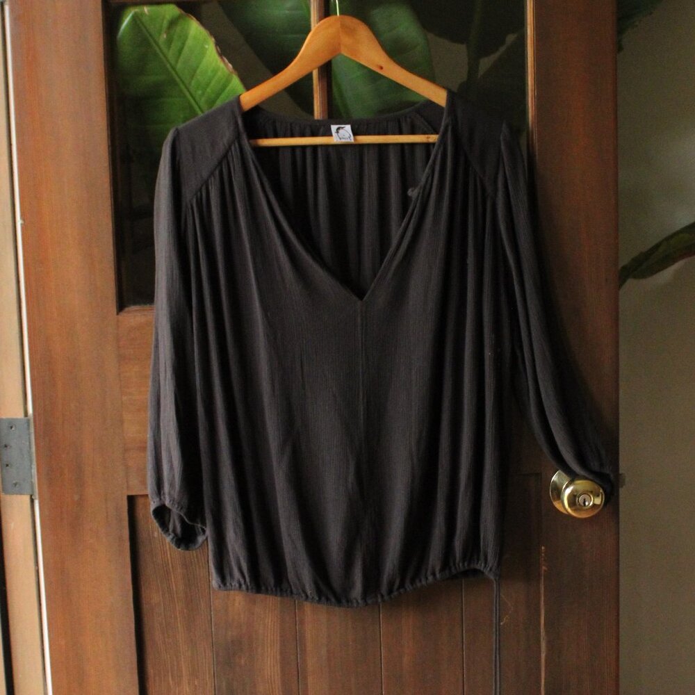 Daun, Black-Grey, Tunic, Size 1, Draw Strings On … - image 1